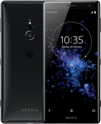 Sony Xperia XZ2 Compact 64GB 4GB ブラック Sony Xperia XZ2 Compact 64GB Smart Phone - Black | Xperia XZ2